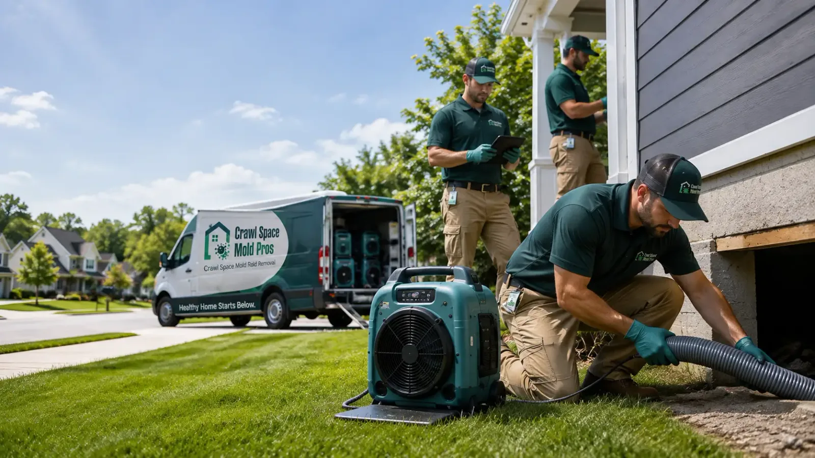 Crawl Space Mold Removal in Taylor, NE
